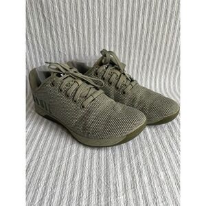 NOBULL SuperFabric Trainer Army Green Mens 7.5 Womens 9 Training Shoes